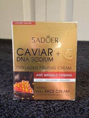 SADOER Caviar + DNA Sodium Collagen Firming Cream - 30 Grams - Sealed NIB